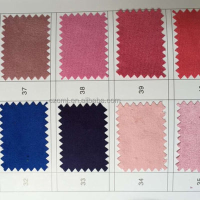Soft and Comfortable 100% Polyester Microfiber Suede Fabric for Sofa