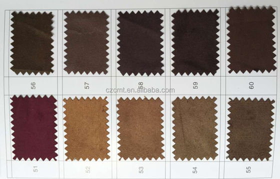 Soft and Comfortable 100% Polyester Microfiber Suede Fabric for Sofa