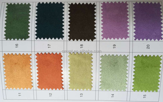 Soft and Comfortable 100% Polyester Microfiber Suede Fabric for Sofa