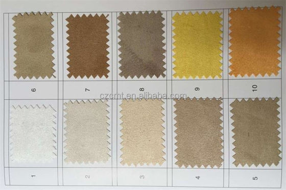 Soft and Comfortable 100% Polyester Microfiber Suede Fabric for Sofa