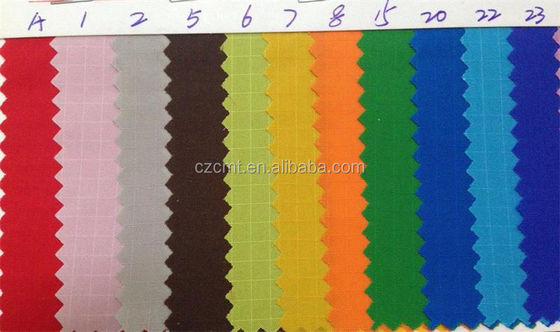 Flexible and Durable PU Coated 210D Ripstop Nylon Fabric for Shoes