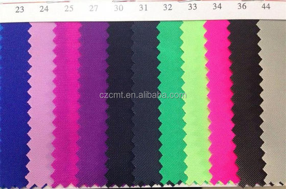 Flexible and Durable PU Coated 210D Ripstop Nylon Fabric for Shoes
