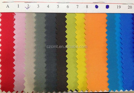 Flexible and Durable PU Coated 210D Ripstop Nylon Fabric for Shoes