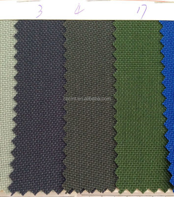 Backpack essential 1000D woven nylon fabric with Pu coated thickness 0.63mm