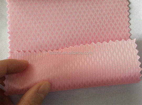 Coated Pink Bar Diamond Implicit Jacquard 100% Polyester Oxford Fabric for Items
