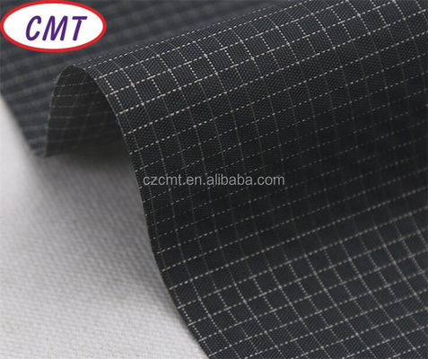 200D PU Coated Double Colors Waterproof Grid Nylon Oxford Fabric with Customized Color