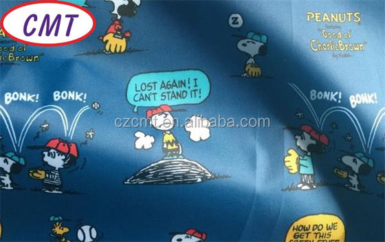Choose from a Variety of Widths 58/60&quot; Printing Coated with Snoopy Polyester Fabric