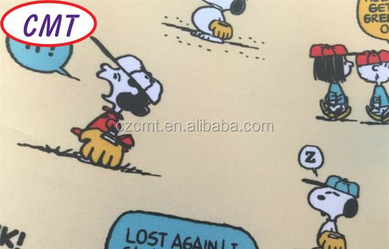 Choose from a Variety of Widths 58/60&quot; Printing Coated with Snoopy Polyester Fabric