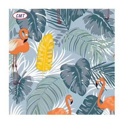 Coated Nylon Spandex Woven Print Fabric in Eye-Catching Colors for OEM ODM Samples