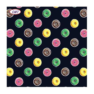 Coated Nylon Spandex Woven Print Fabric in Eye-Catching Colors for OEM ODM Samples