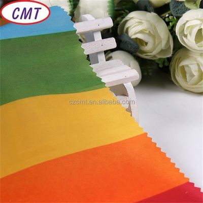 Requested Rainbow Umbrella 210D 100% Polyester Fabric with Medium Thickness Request