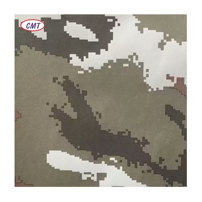 Medium Weight 500D Nylon Camouflage Fabric for Garment and Tent Yarn Count 1050D*1050D