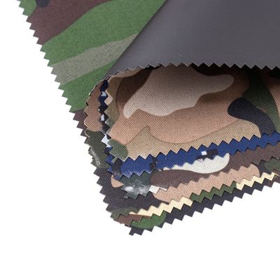 Custom Colors Camo Fabric Ripstop Camouflage Polyester Cotton Printed Nylon Fabric