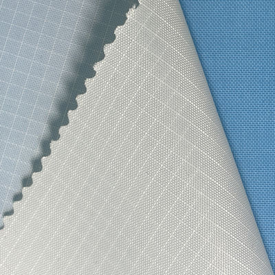 Polyester FDY Ripstop Checked Fabric of Changzhou Cement Supply PU Coated Fabric for Tent