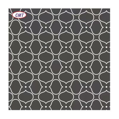 600D PU Coated Waterproof Black and White Printed Polyester Oxford Fabric for Outdoor