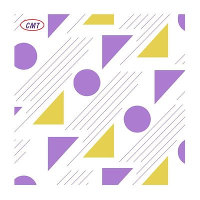 Digital Triangle Diamond Printed Oxford Fabric Medium Weight for Tablecloth Bags