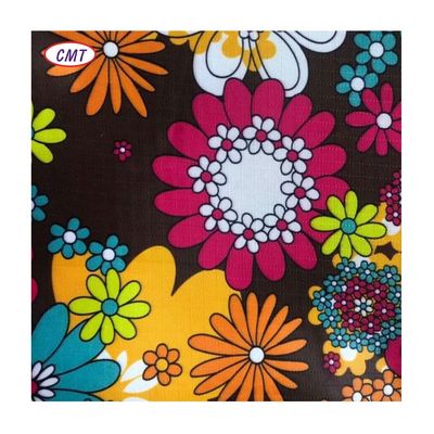 100% Printed Oxford Fabric Direct Home Textile Flower Printed Fabric 600D Anti-Mould