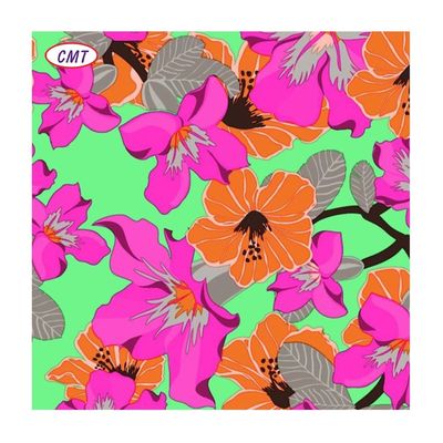 Multi-pattern 100% Polyester Woven FDY Digital Printing Fabric for Dress Clothes
