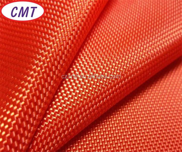 Plain Style 800D Tear Resistant PU Coated Nylon Oxford Fabric for Bags in Changzhou
