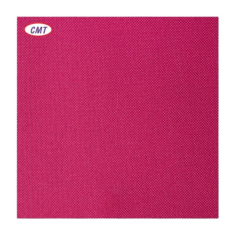 600D Oxford Woven DTY Plain Waterproof PVC Coated Polyester Bag Fabric for Benefit